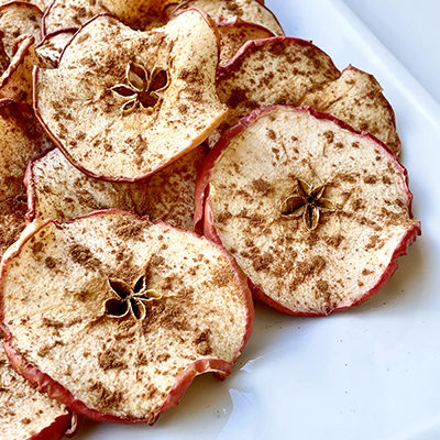 Baked Cinnamon Apple Chips